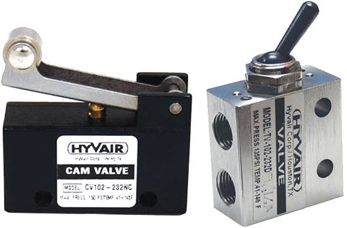 CV-TV Series - Cam/Toggle Valves