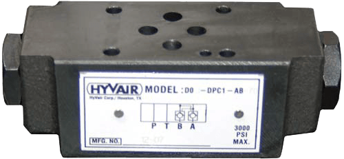 Details about   Hyvair Pilot Operated Valve D05A-2B-35 