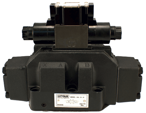 D08 Series - Solenoid Actuated, Pilot Operated
